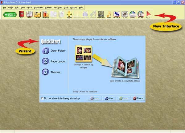 FlipAlbum Standard Screenshot